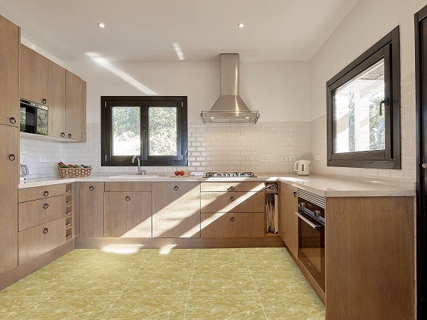 Ứng dụng của gạch lát nền vân đá vàng như thế nào?