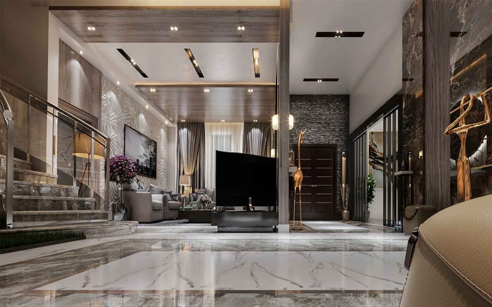 Giới thiệu một số mẫu gạch lát nền màu trắng vân mây sang trọng nhất 2024