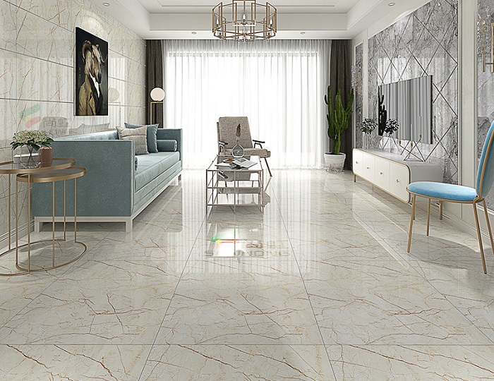 Dòng gạch lát nền vân đá trên thị trường