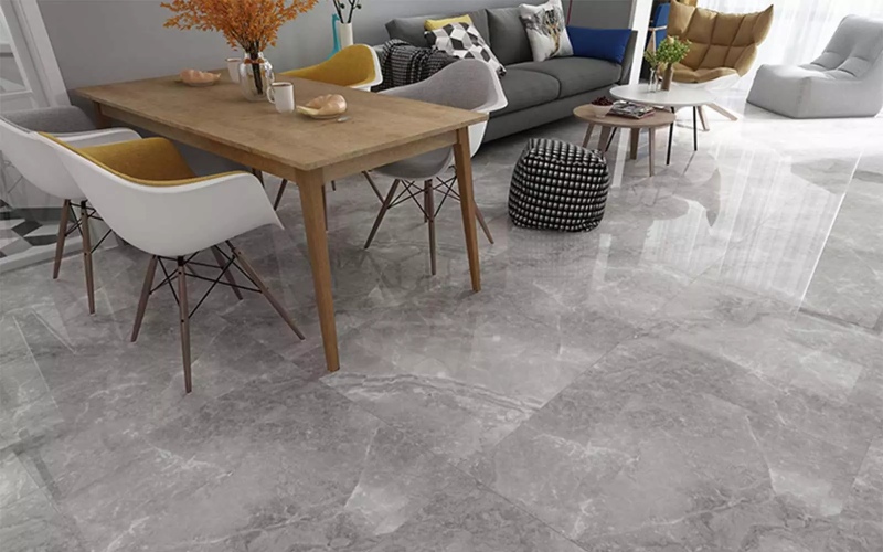 Dòng gạch lát nền vân đá trên thị trường