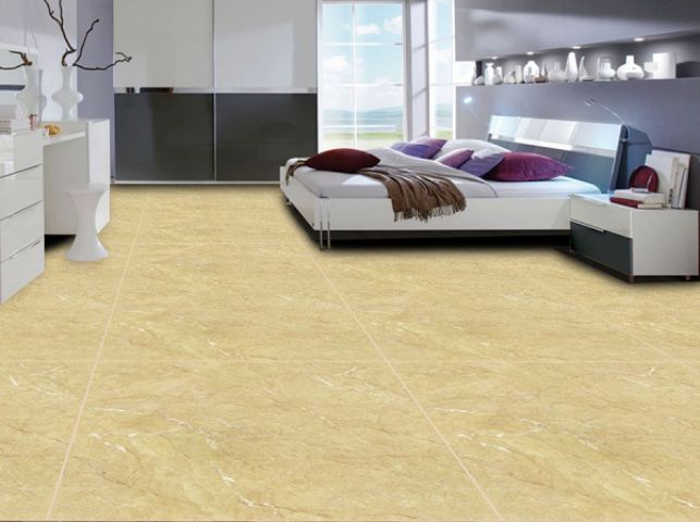 Gạch lát nền vân đá vàng kết hợp với màu nào thì đẹp?