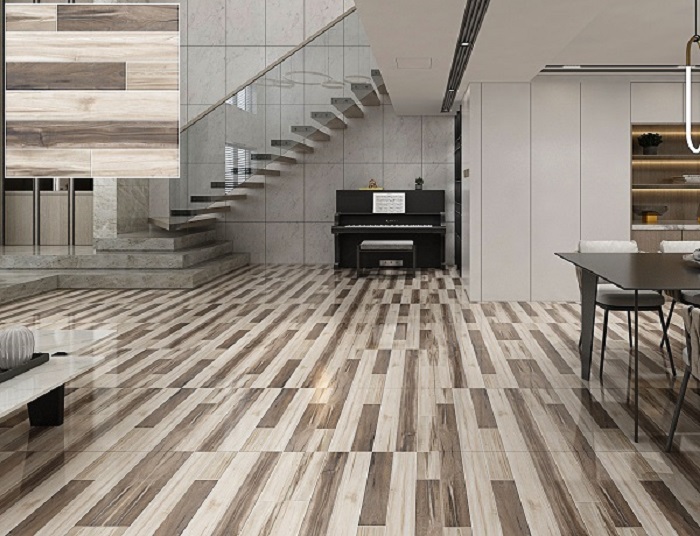 Gạch lát nền vân gỗ 60x60