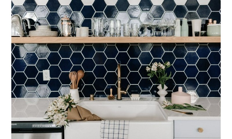 Tổng quan về gạch lục giác ốp tường