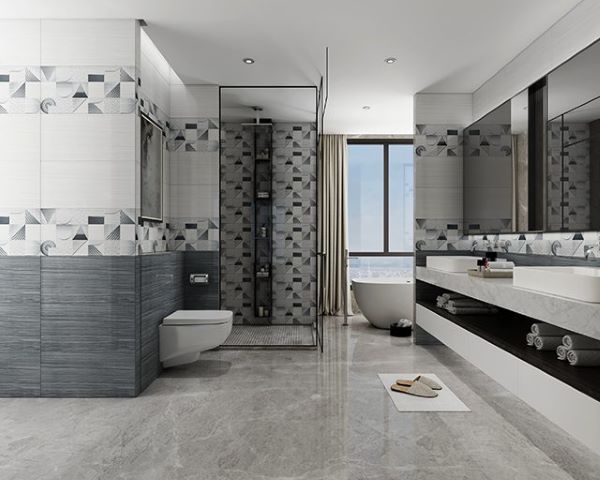 Giới thiệu chung về dòng gạch ốp nhà vệ sinh 30x60 viglacera