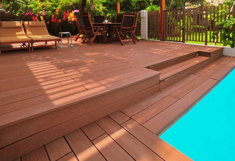 Sàn gỗ ngoài trời được sử dụng bởi các loại gỗ nào