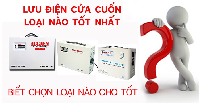Giá bộ lưu điện cửa cuốn magen