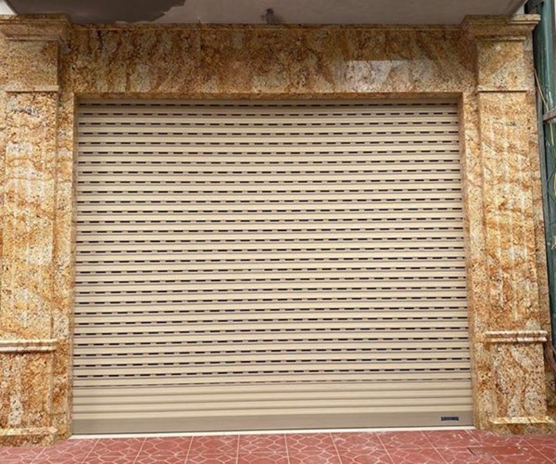 Một vài ưu điểm nổi bật của cửa cuốn khe thoáng