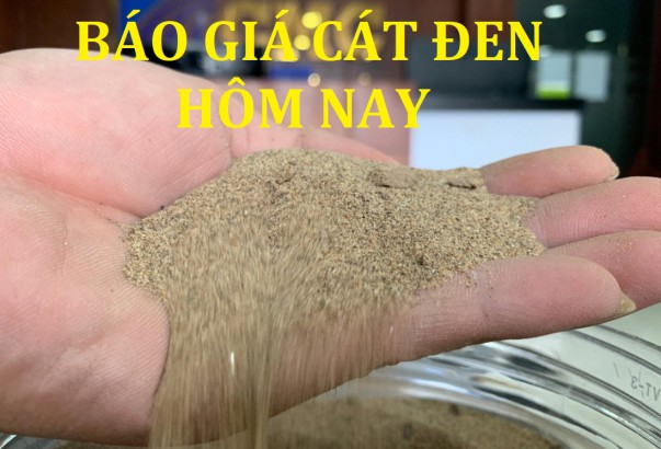 Báo giá cát đen