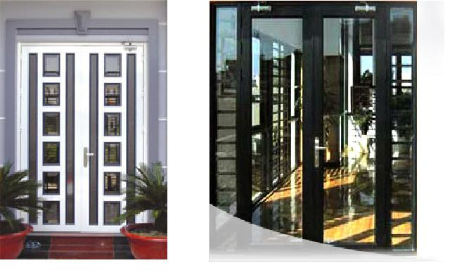 Đặc điểm cửa kính cường lực khung nhôm
