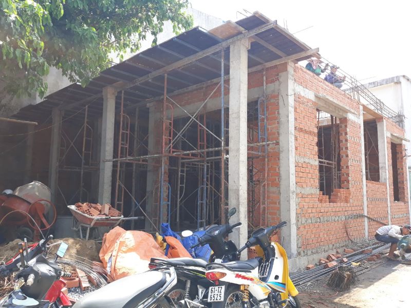 Báo giá chi phí xây nhà 1 trệt 1 lầu tại Phú Giáo, Bình Dương