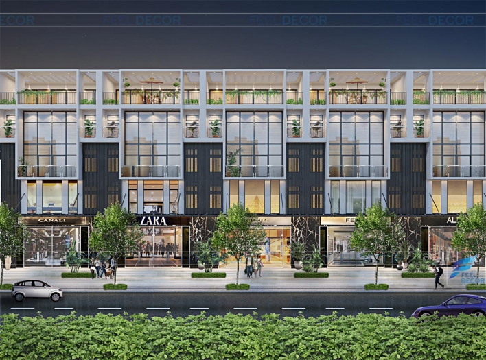 Kinh nghiệm khi thiết kế mặt bằng Shophouse