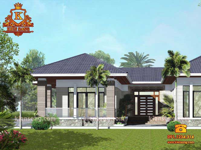 Thiết kế biệt thự mini đẹp nhất hiện nay - Hình 4