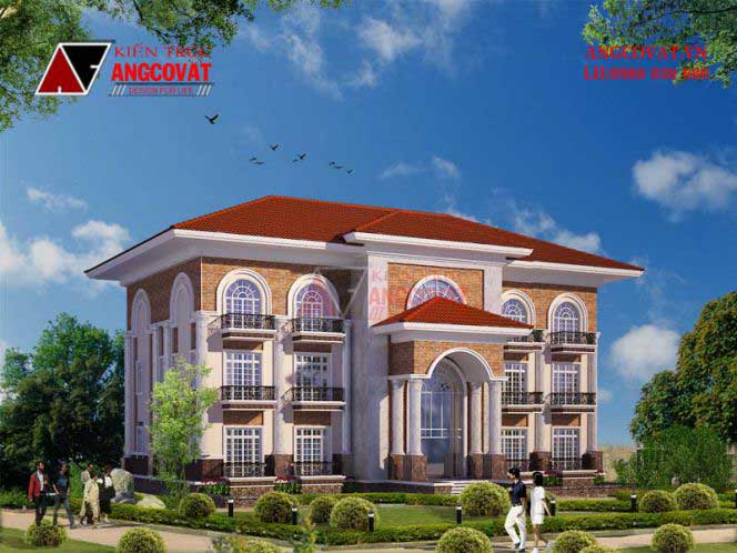 Xây khách sạn mini 3 tầng đẹp - Hình 1