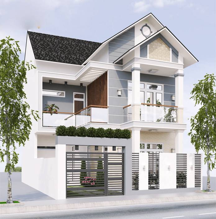 Báo giá chi phí xây nhà 2 tầng tại Thuận An, Bình Dương 