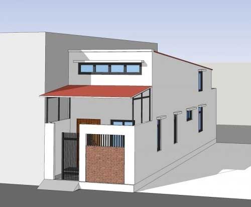 Xây dựng nhà cấp 4 có gác lửng đẹp - 2