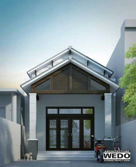 Mẫu nhà cấp 4 đẹp 6x12m