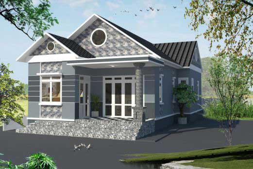 Mẫu nhà cấp 4 nông thôn