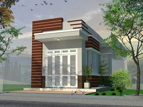 Thiết kế nhà ống 1 tầng mái bằng đẹp - Hình 9