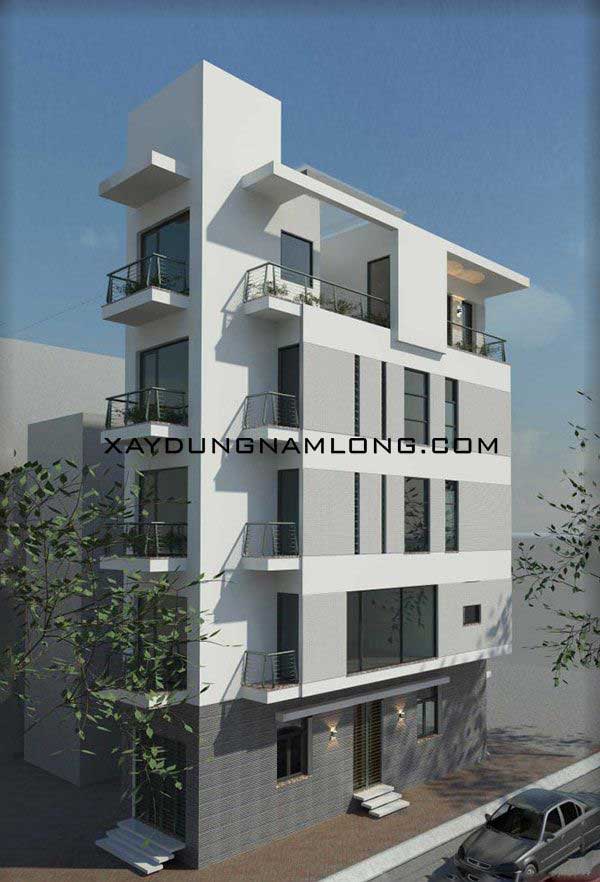 Nhà phố 2 mặt tiền hiện đại - Hình 7