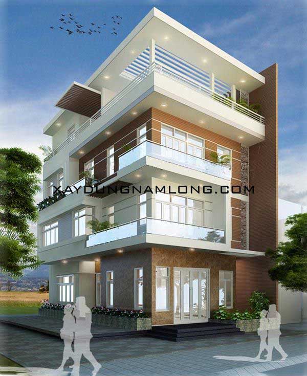 Nhà phố 2 mặt tiền hiện đại - Hình 8