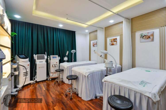 Mẫu spa diện tích 40m2 - Hình 11