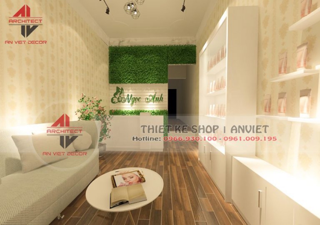 Mẫu spa diện tích 40m2 - Hình 13