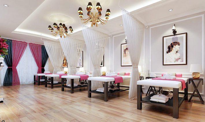 Phòng spa diện tích 60m2 đẹp - Mẫu số 7