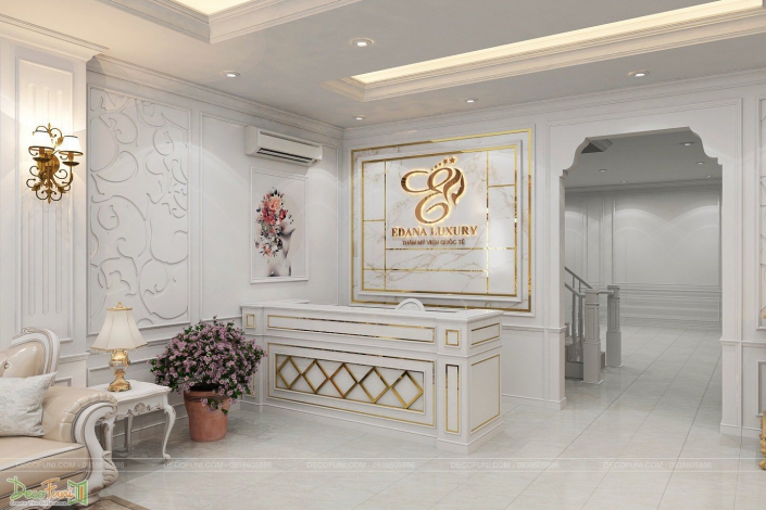 Phòng spa diện tích 60m2 đẹp - Mẫu số 12