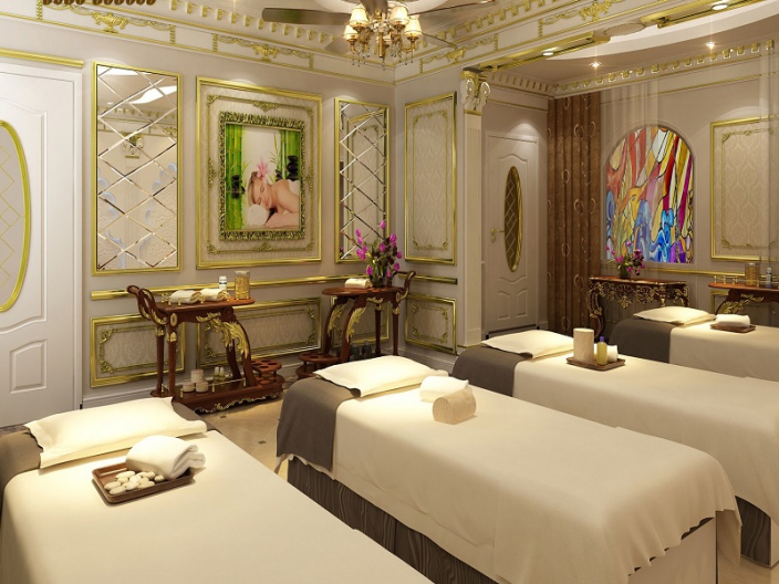 Phòng spa diện tích 60m2 đẹp - Mẫu số 13