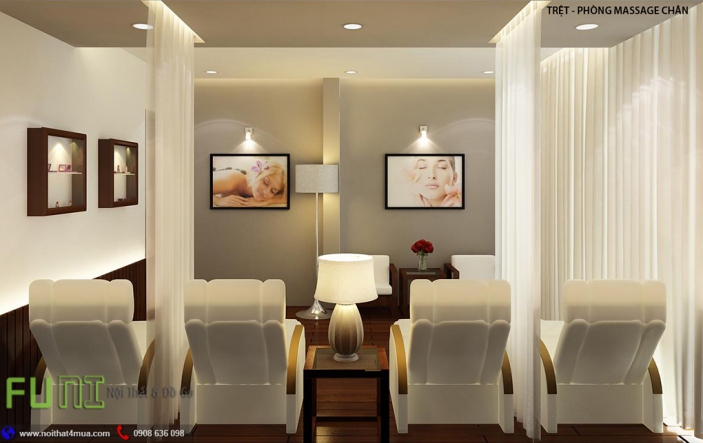 Phòng spa diện tích 60m2 đẹp - Mẫu số 4