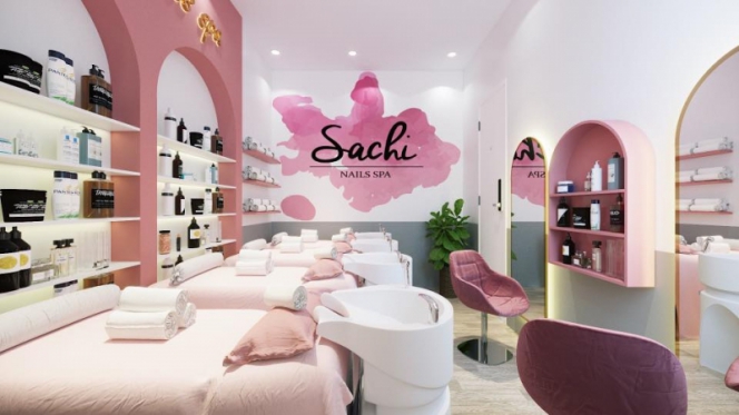 Mẫu thiết kế phòng nail spa - Hình 10