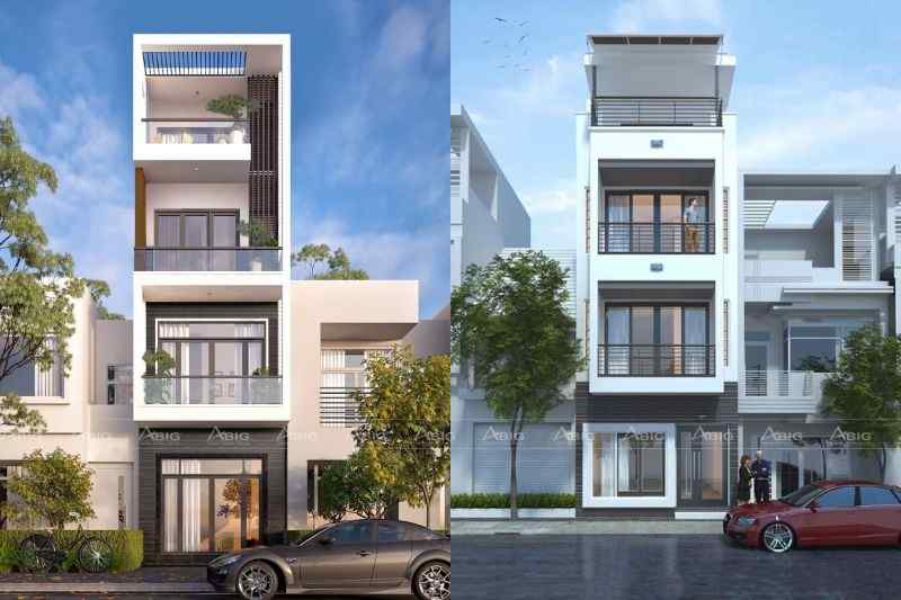 Báo giá chi phí xây nhà 4 tầng tại Biên Hòa, Đồng Nai mới