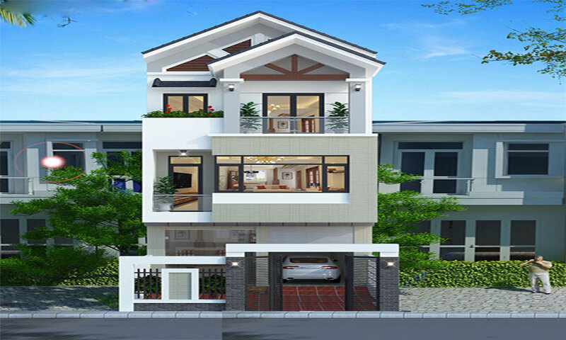 Báo giá chi phí xây nhà 1 trệt 2 lầu tại Đất Đỏ, Bà Rịa-Vũng Tàu mới