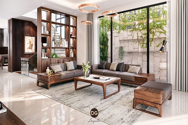 Thiết kế nội thất nhà 3 tầng 8x13m