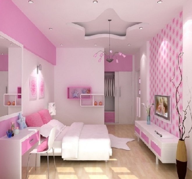 Nội thất phòng ngủ trẻ em nhà 3 tầng 8x15m