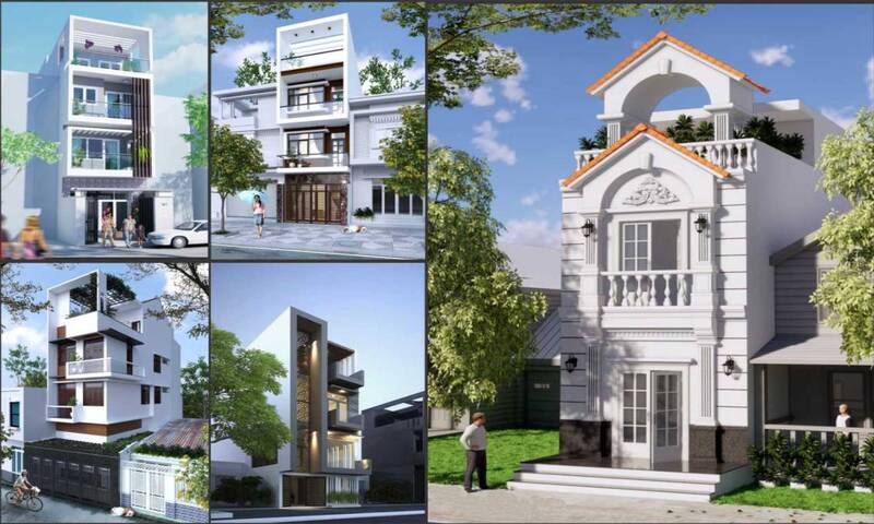 Báo giá chi phí xây dựng nhà 4 tầng tại Nhơn Trạch, Đồng Nai