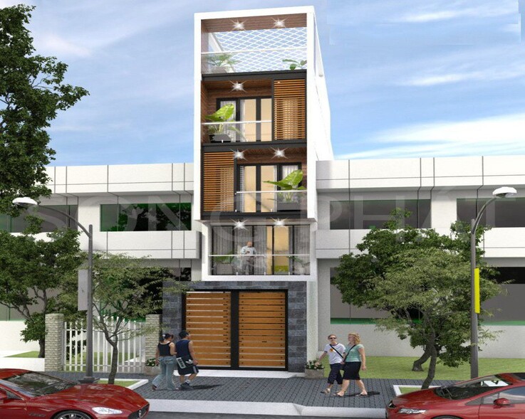 Báo giá chi phí xây nhà 1 trệt 3 lầu tại Dầu Tiếng, Bình Dương