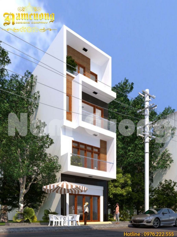 Thiết kế nhà 4 tầng diện tích 4x15m - Hình 6