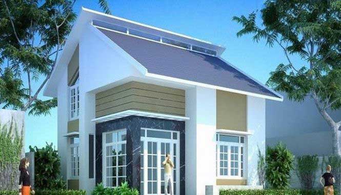 Thiết kế nhà cấp 4 đẹp 50m2 - Hình 3