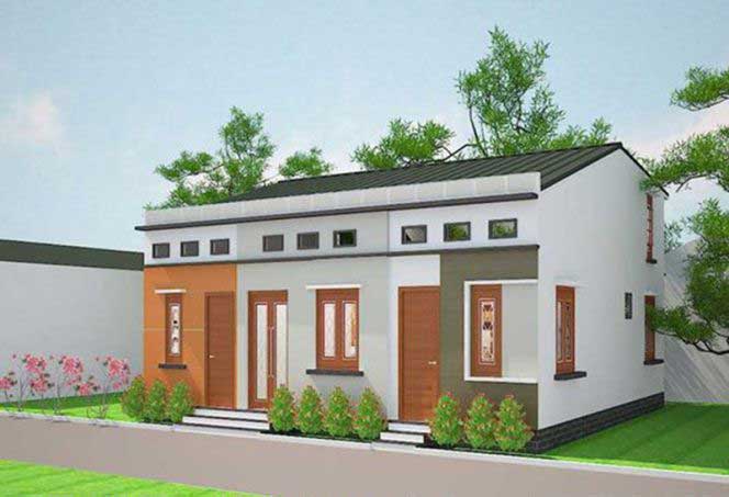 Mẫu nhà cấp 4 mái tôn đơn