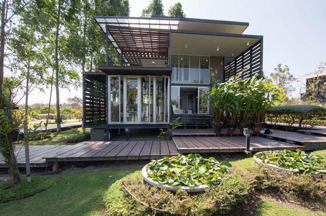 Nhà container đẹp