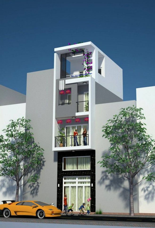 những lưu ý khi xây nhà 1 trệt 3 lầu 