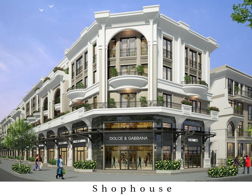 Mẫu thiết kế shophouse đẹp - Hình 1