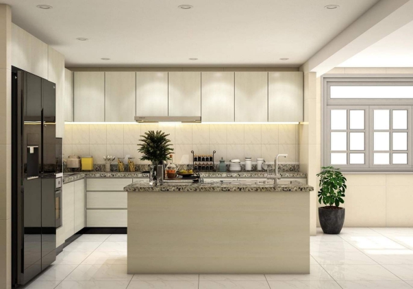 Phòng ăn nhà 4 tầng diện tích 4x15m