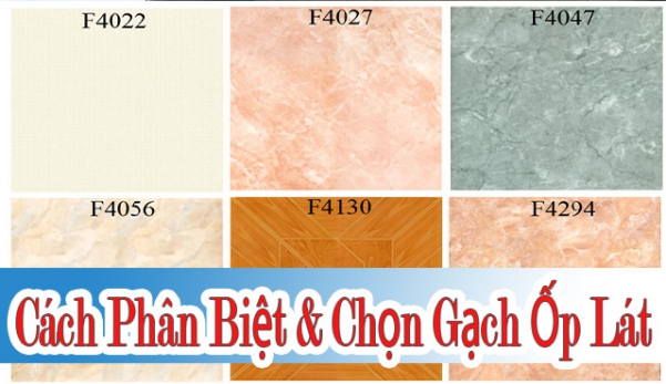 Phân loại gạch ốp lát