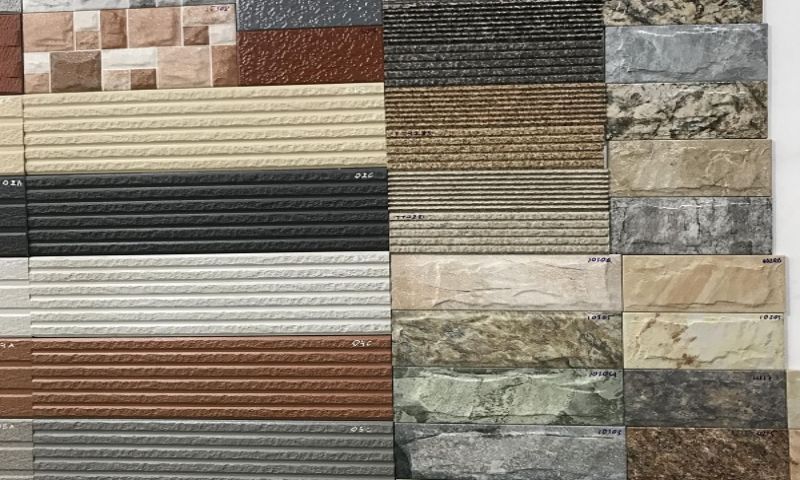 Phân loại gạch thẻ ốp tường ngoài trời