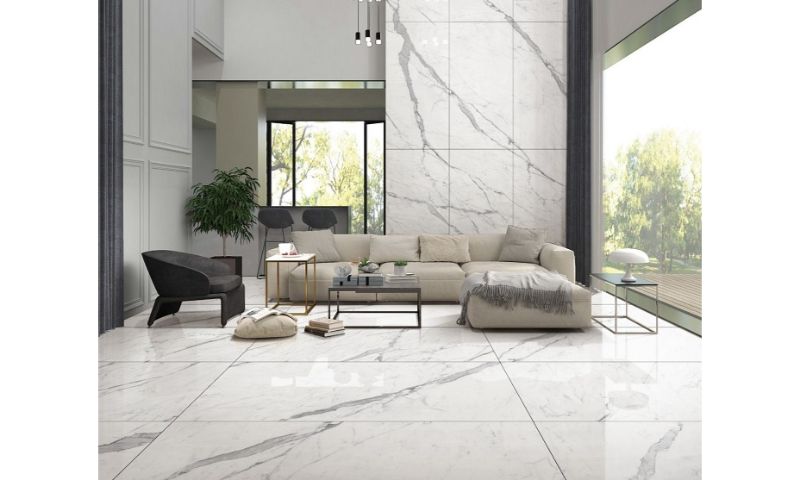 Giới thiệu gạch ốp tường phòng khách 