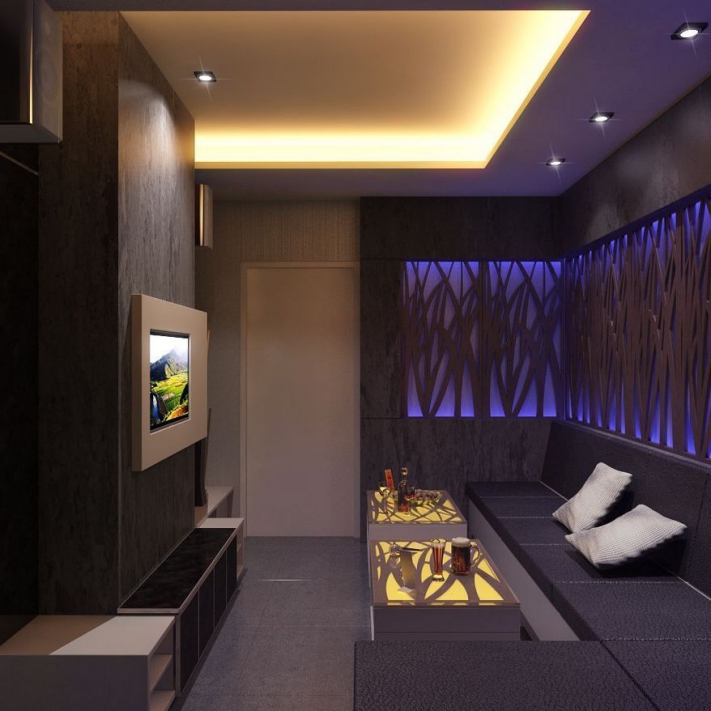 Mẫu phòng karaoke diện tích nhỏ đẹp - Hình 1