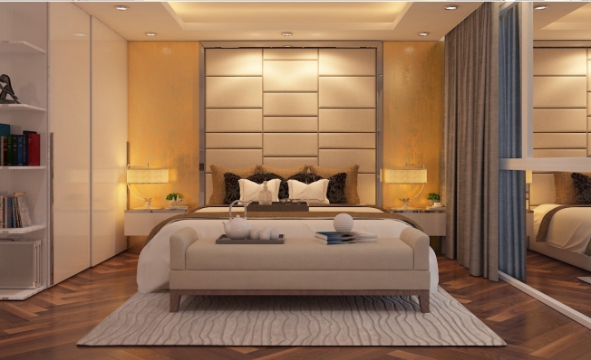 Thiết kế nội thất phòng ngủ nhà 3 tầng đẹp