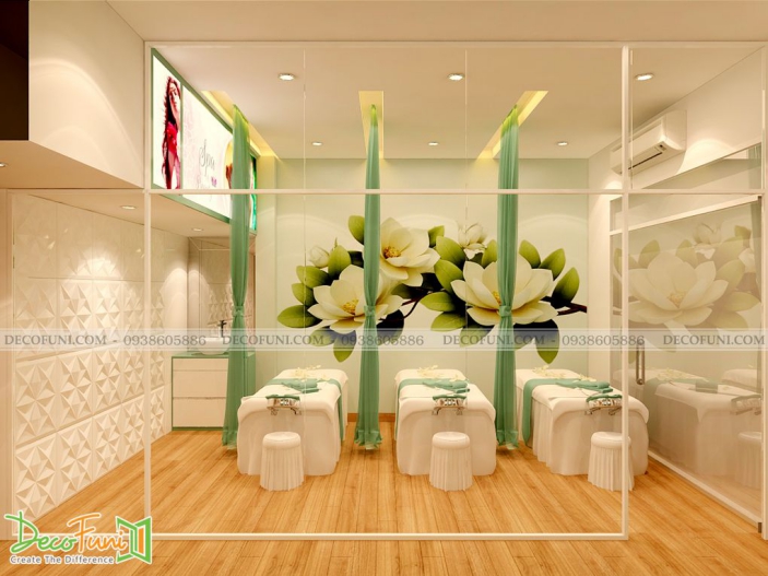 Mẫu phòng spa diện tích 50m2 - Hình 1